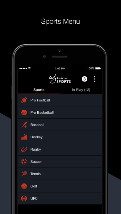 Wynn Sports:NV Screenshot