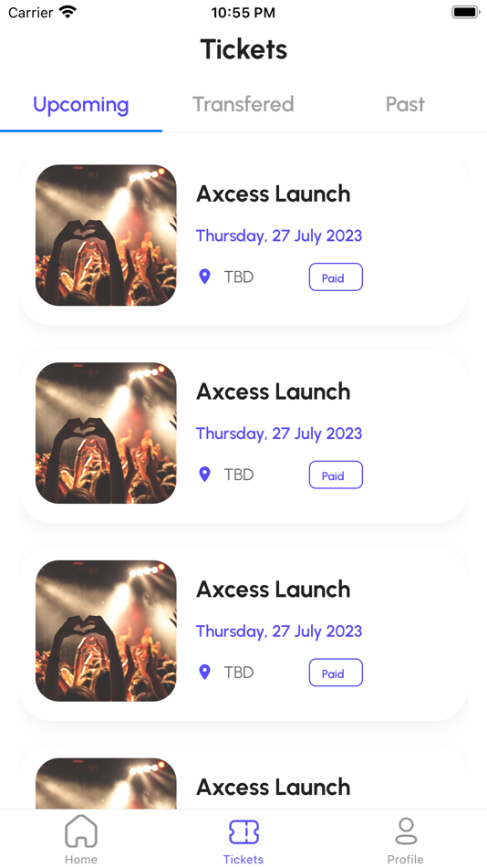 #4. Axcess: Local Events & Tickets (iOS) Podle: Love Everyone Inspire Forever Ltd