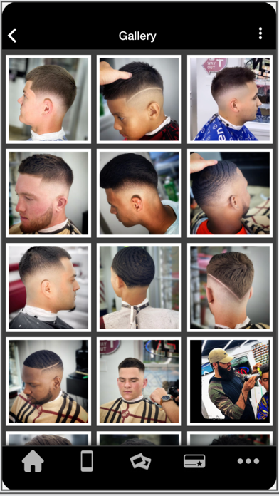 Cuts on lime barbershop Screenshot