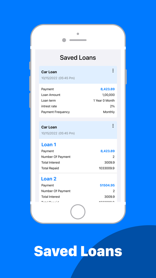 #5. Loan Calculator % EZ Emi Calc (iOS) 由: Keyurbhai Tavethiya