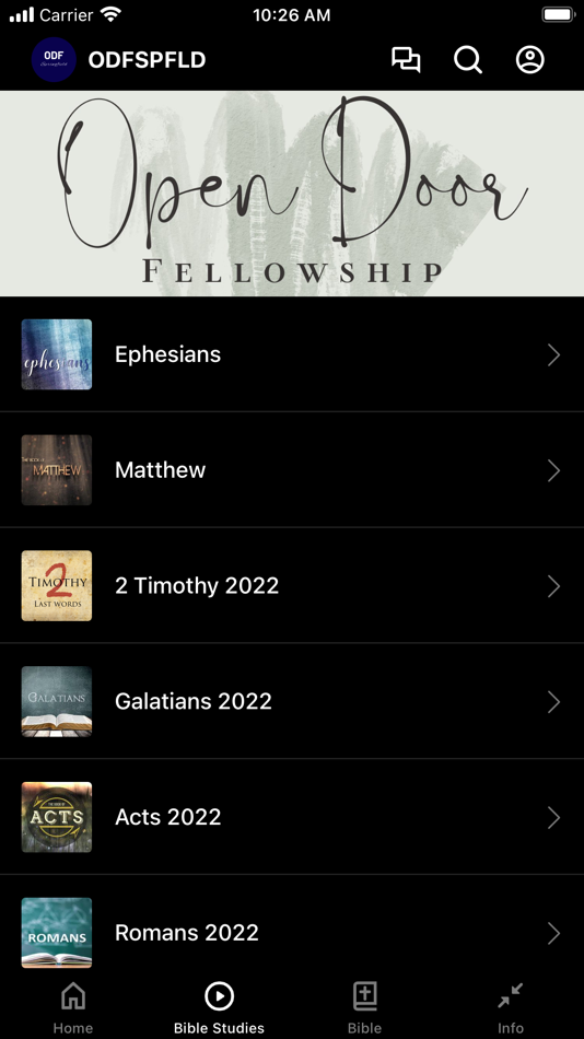 #2. ODF Springfield (iOS) 来自: Open Door Fellowship Springfield