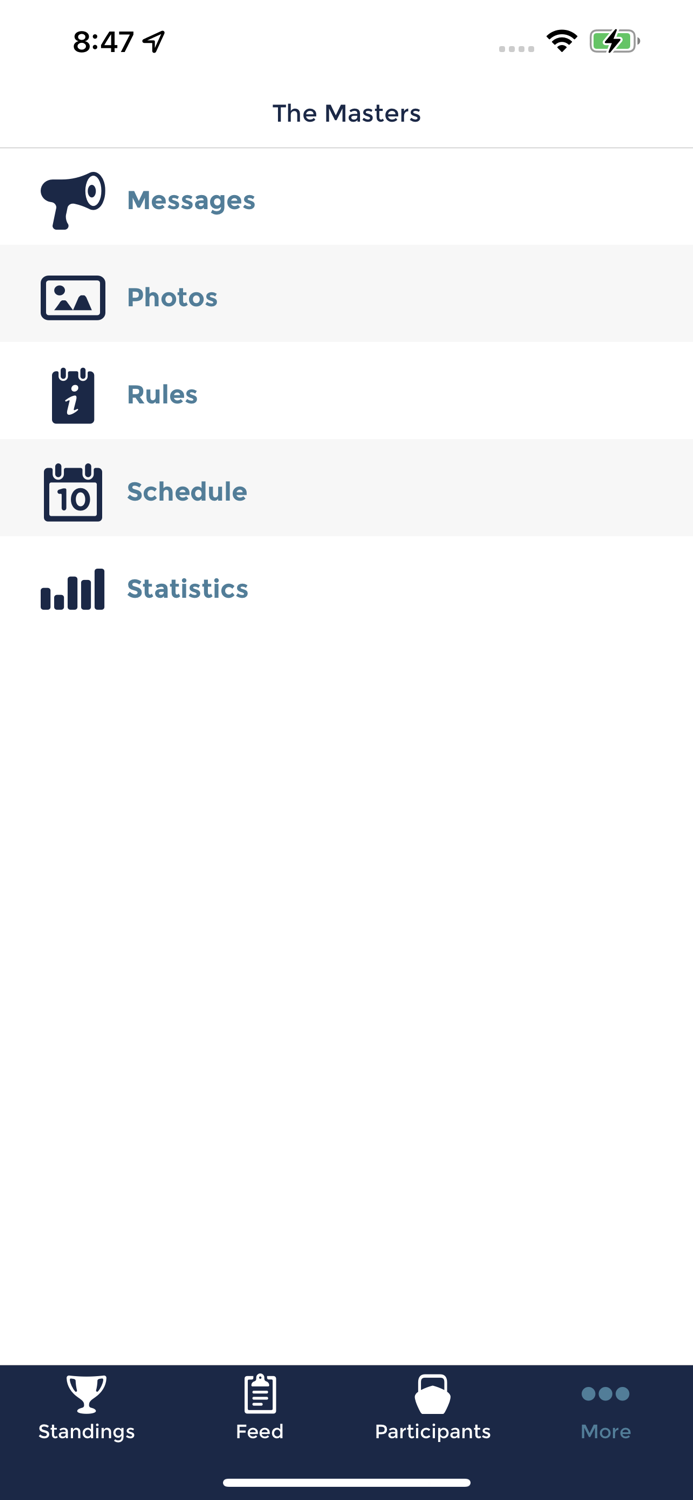 Masters Angling Tournament