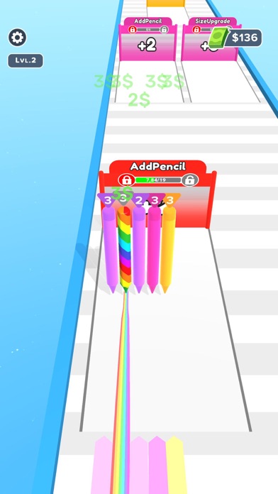 Rainbow Pencils Screenshot