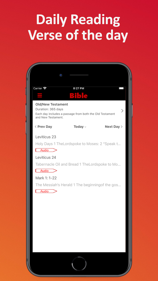 #2. King James Version Bible Audio (iOS) 来自: siriwit nambutdee