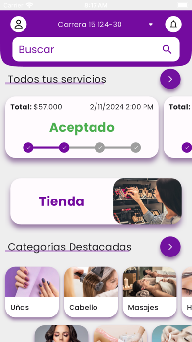 Screenshot #1 pour HEFY - Belleza A Domicilio