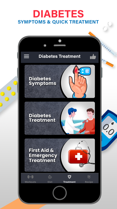Diabetes Workouts Blood Sugar Screenshot