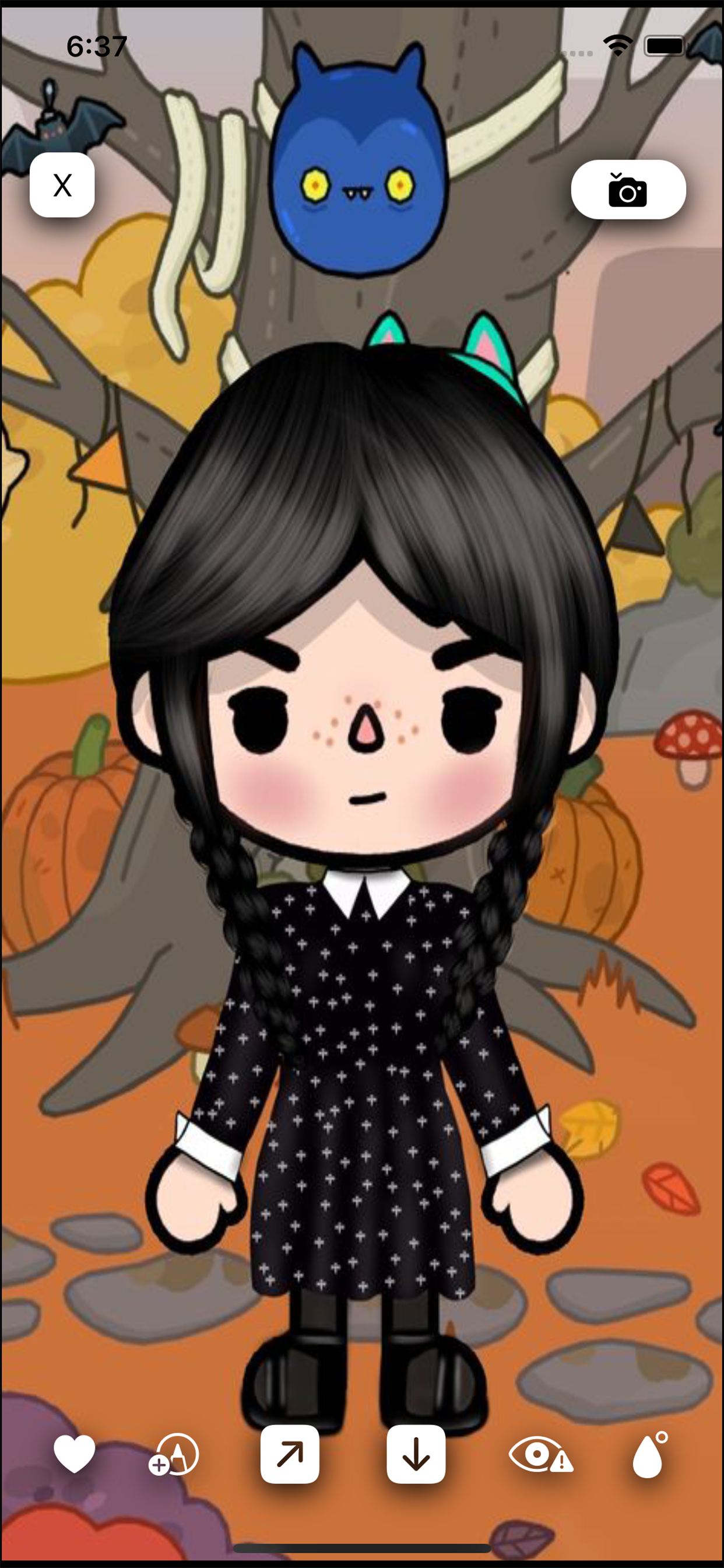 Toca Wednesday Boca Fanart