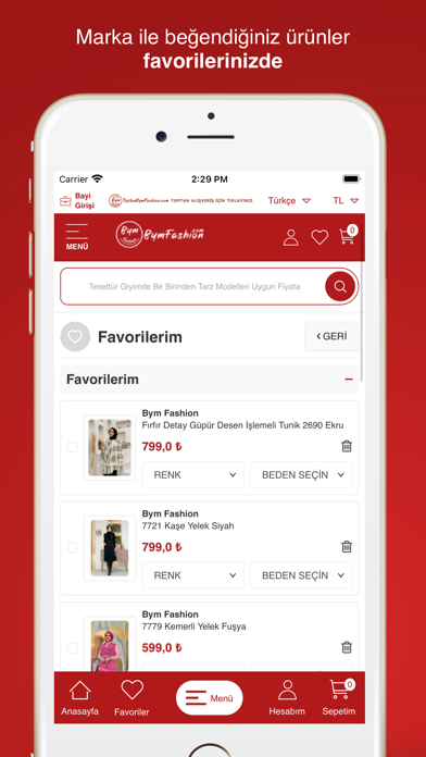 Bym Fashion iPhone screenshot 5 - Shopping app