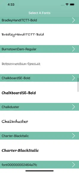 Game screenshot Fonts for Cricut hack