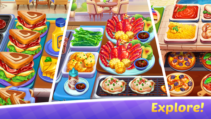 Cooking Train - Food Games