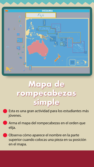 Geografía Montessori 3+ Screenshot