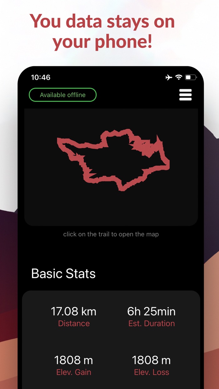 Martian Hiker - Hiking Maps