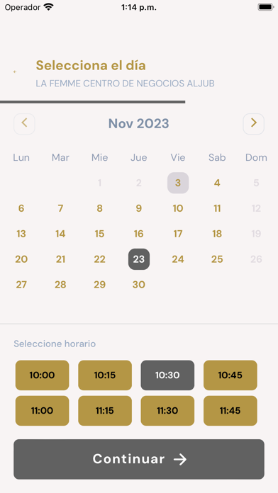 La Femme Screenshot