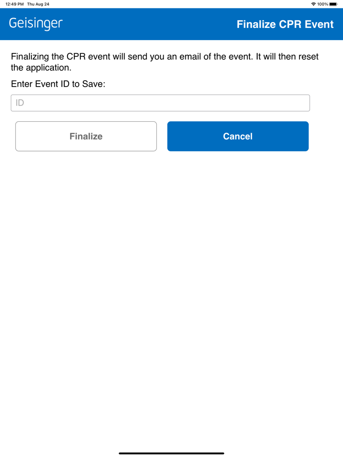 Geisinger Emergency Code