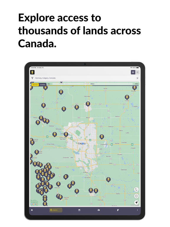 Screenshot #4 pour Canadian Land Access Systems