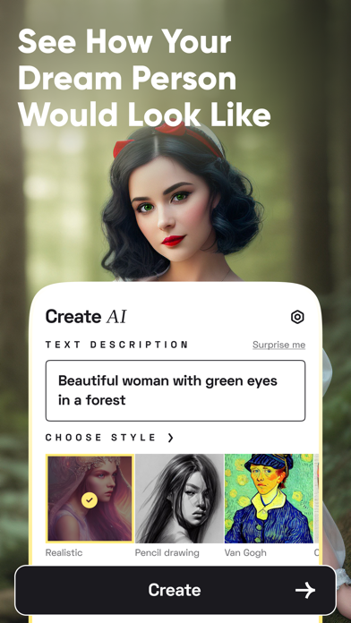 Perky AI – Generate People Screenshot