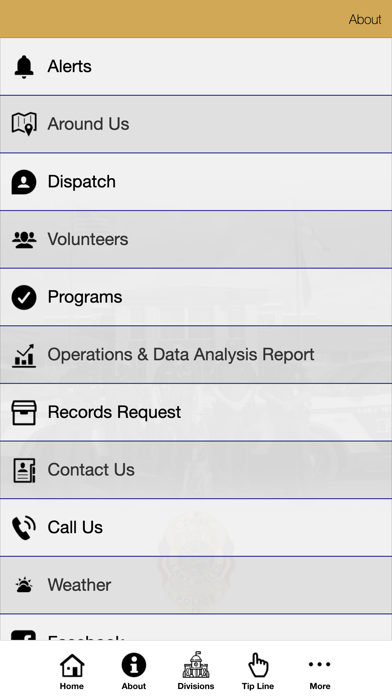 Lake Wales Police Department Screenshot