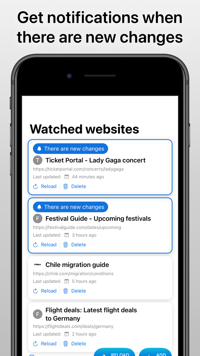 WebWatch - Monitor Websites