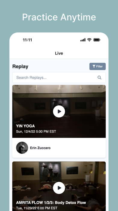 Amrita Yoga and Wellness Screenshot