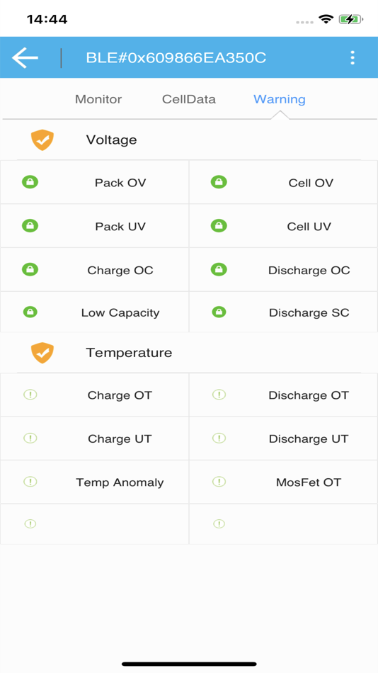 #5. LL BMS MONITOR (iOS) Podle: 天智 何