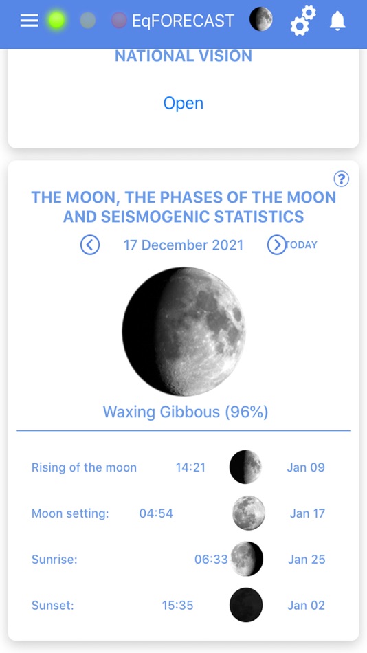 #2. EqForecast (iOS) 由: EqForecast