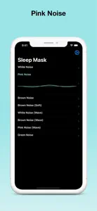 Sleep Mask - White Noise screenshot #3 for iPhone