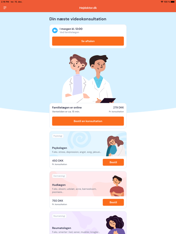 Screenshot #5 pour Hejdoktor.dk