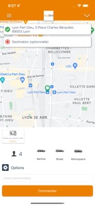 Allo Taxi Lyon screenshot #2 for iPhone