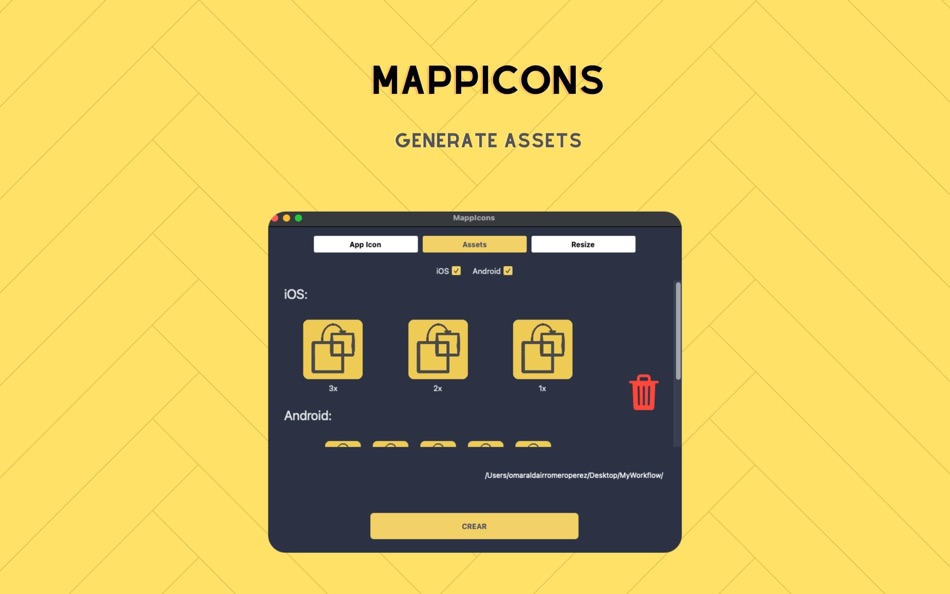 #4. MappIcons (macOS) By: Omar Aldair Romero Perez