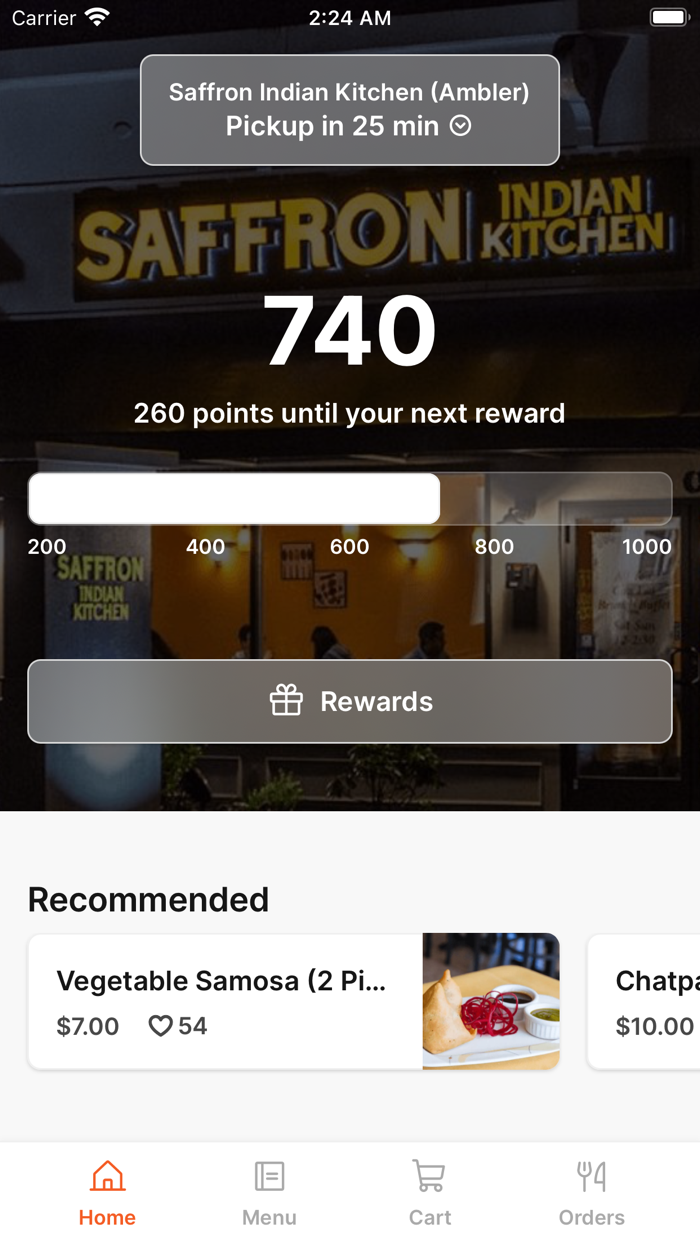 Saffron Indian Kitchen Philly