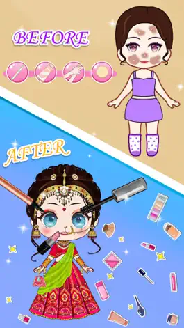 Game screenshot Doll Dress Up DIY Games mod apk