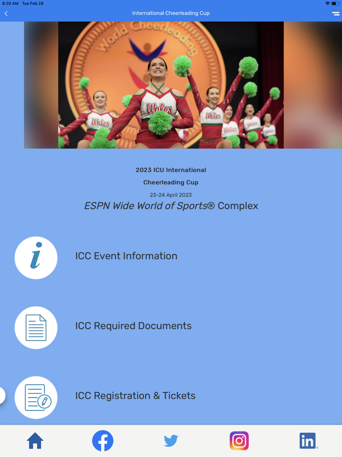 ICU World Cheerleading