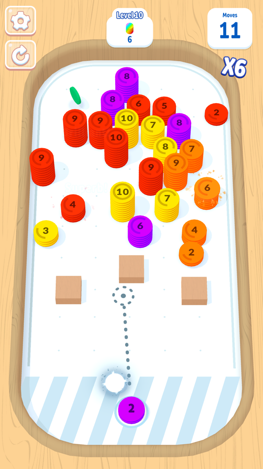 #4. Tack and Stack (iOS) By: Clement ETIENNE