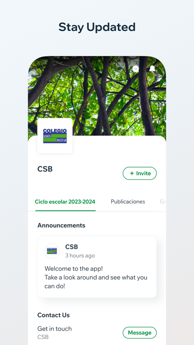 Colegio Simón Bolívar Screenshot