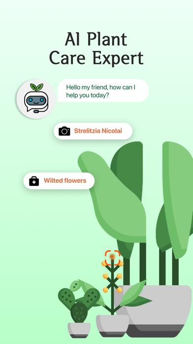 AI Plant Care Sick Plant App Screenshot