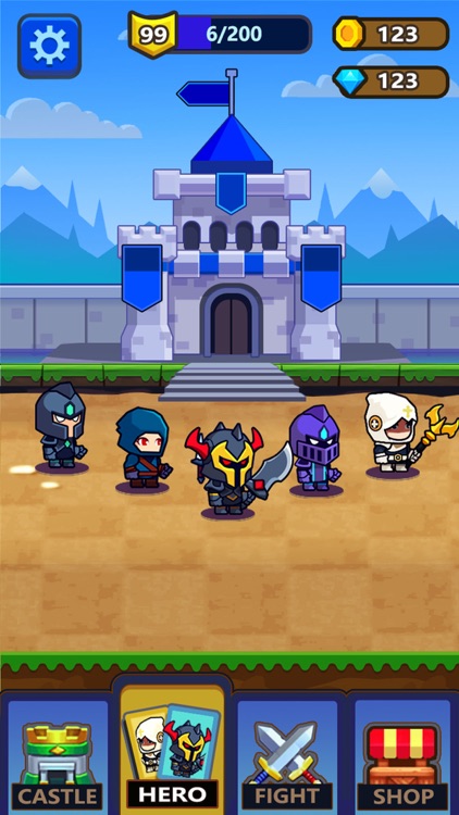 Merge Castle Clash-Safe City screenshot-3