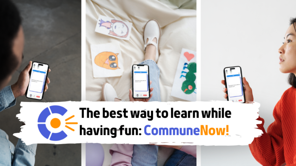 #7. CommuneNow - Language Practice (iOS) 由: KC TEK ARGE BILISIM VE ENERJI SANAYI VE TICARET LIMITED SIRKETI