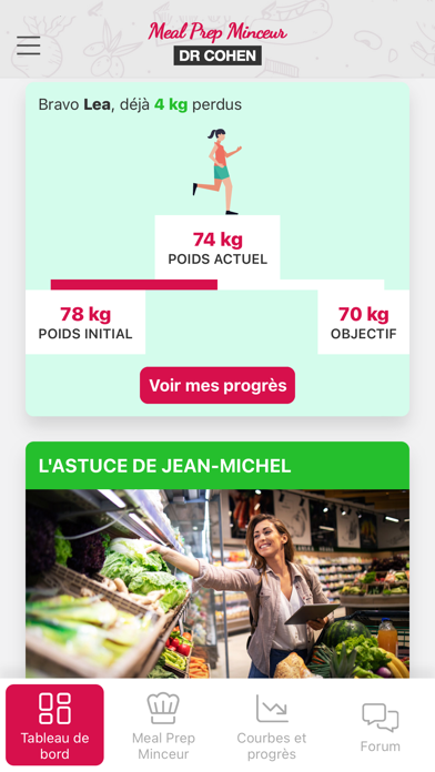 Meal Prep Minceur Screenshot