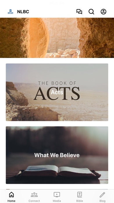New Life Bible Church NC Screenshot