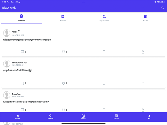 KhSearch App iPad screenshot 7 - Education app