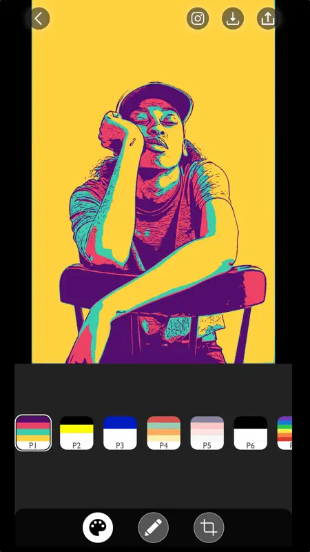Colorist :Pop Art Photo Editor screenshot 2 of 7