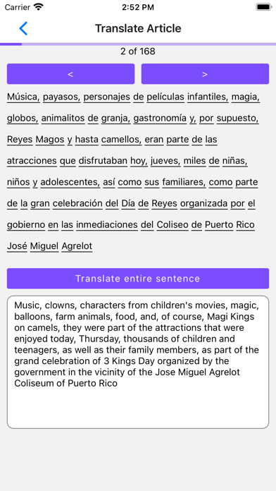 Boom! Languages Screenshot