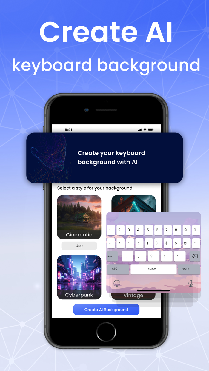 AI Keyboard Extension Writer
