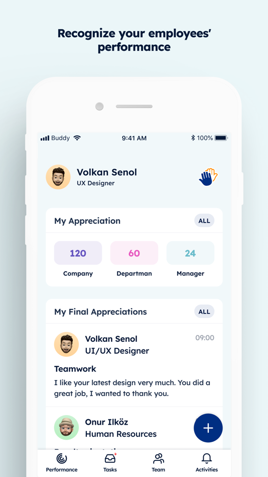 #3. Buddy Performance (iOS) 由: Buddy Yönetim ve Teknoloji Danışmanlık Hizmetleri