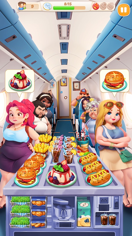 #4. Crazy Cafe - Restaurant Game (iOS) 由: LUCKY FORTUNE PTE. LTD.