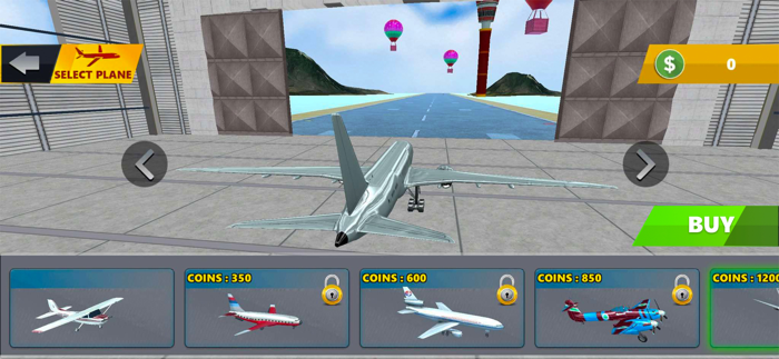 Plane Pilot Flight Simulator