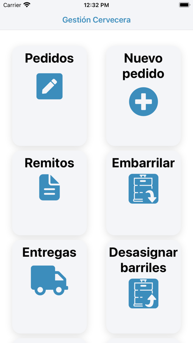 Gestión Cervecera Screenshot