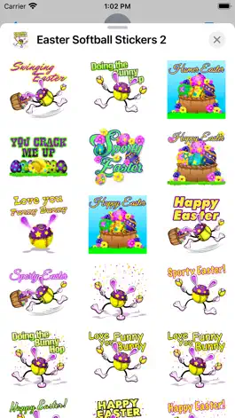 Game screenshot Easter Softball Stickers mod apk