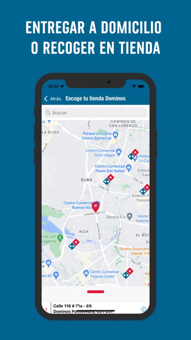 Domino's Pizza Colombia Screenshot
