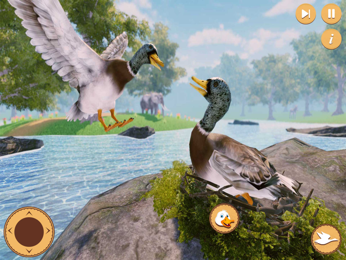 Virtual Duck Life Simulator